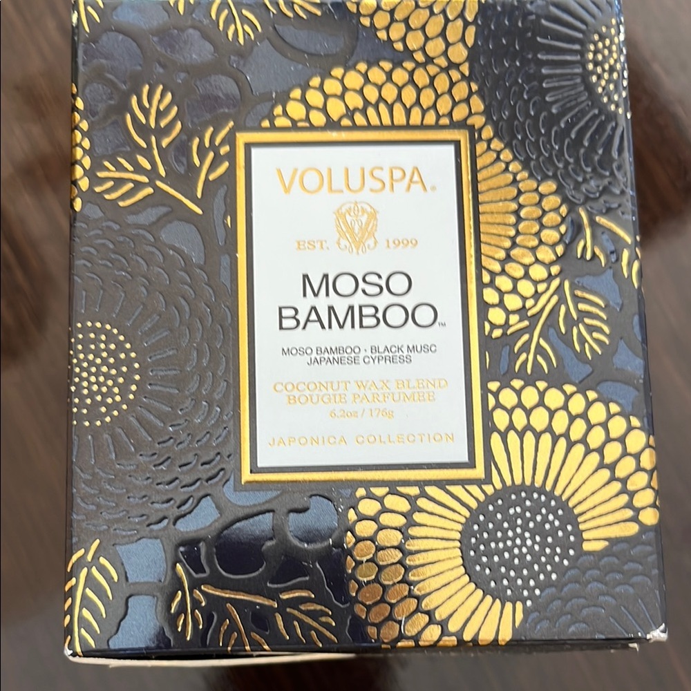 Voluspa Black and Gold Bath & Body Collection